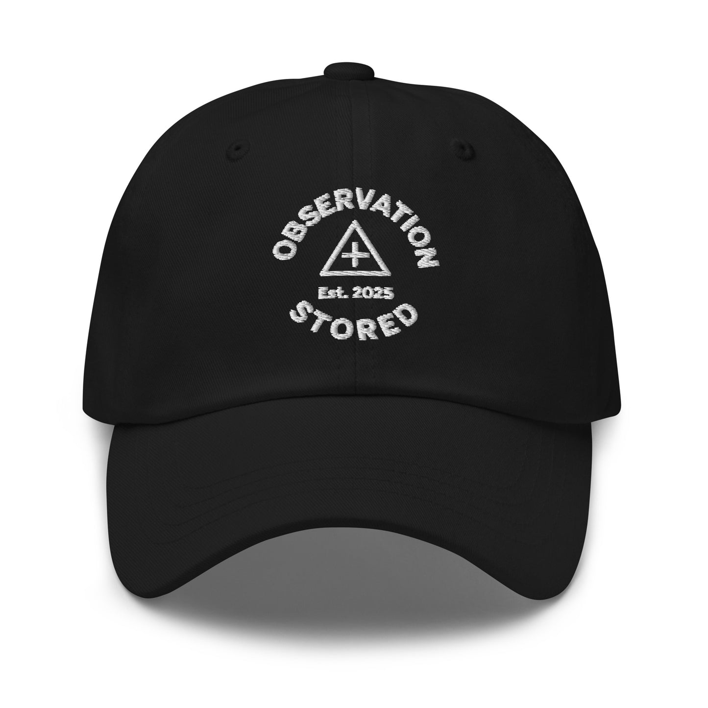 Observation Stored White Logo Hat