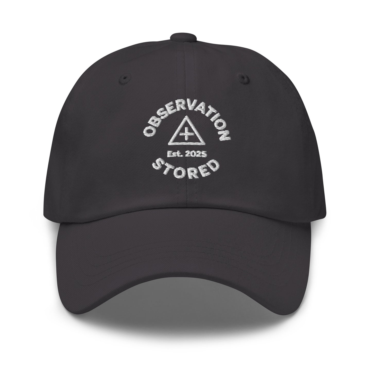 Observation Stored White Logo Hat