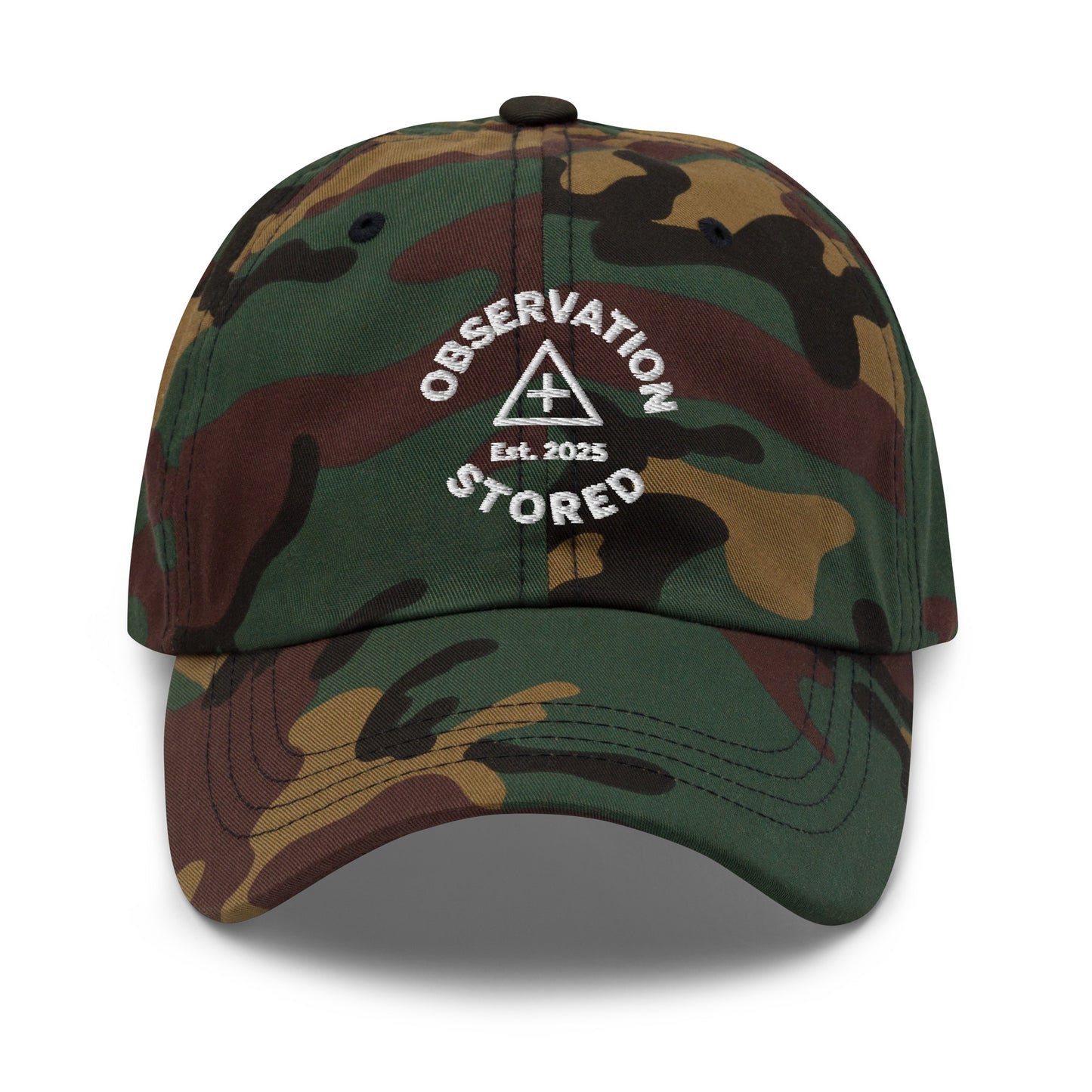 Observation Stored White Logo Hat